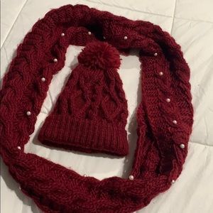 Beanie and scarf